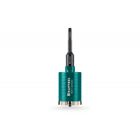 Коронка алмазная для подрозетников KRAFTOOL DIAMOND d 72 мм (М16; раб. глубина 75 мм, лазерная сварк