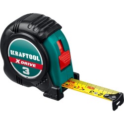 Рулетка KRAFTOOL X-Drive, 3 м х 19 мм