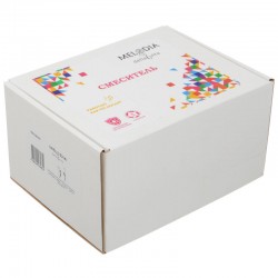 Смеситель душ MELODIA Moderno картридж д.35мм с гиг.лейкой и держ.на корпусе