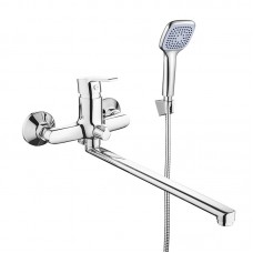 Смеситель ванна MELODIA Aria картридж д.35мм длинный излив 350мм