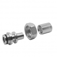 Переходник РОСТерм с накидной гайкой 16*2,2- G3/4" евроконус