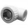 Тройник комбинированный ВР 32-1/2" (белый) РОСТерм