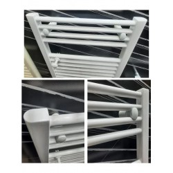 Полотенцесушитель электрический "RIFAR D-LINE" DL-080-45-W, цвет "Белый", мощность 150 Вт