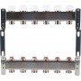 Коллектор из нерж. стали 1"x3/4" ROMMER без расходомеров 6 вых.