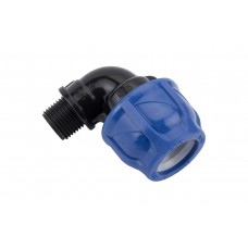 Отвод компрессионный переходной (Нар) - 25 х 1/2" TEBO