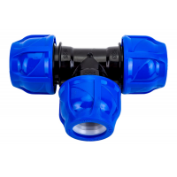 Тройник компрессионный - 25 х 25 х 25 TEBO