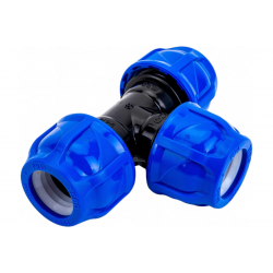 Тройник компрессионный - 25 х 25 х 25 TEBO