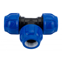 Тройник компрессионный - 32 х 32 х 32 TEBO