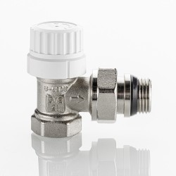 Клапан радиаторный угловой с преднастройкой 1/2 "