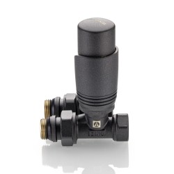 Комплект терморегулирующего оборудования для радиатора прямой 1/2 ", серый