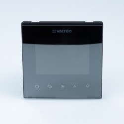 Хронотермостат электронный комнатный с цветным дисплеем, Wi-Fi, для электр. теплого пола (черный)