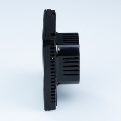 Хронотермостат электронный комнатный с цветным дисплеем, Wi-Fi, для электр. теплого пола (черный)