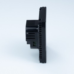 Хронотермостат электронный комнатный с цветным дисплеем, Wi-Fi, для электр. теплого пола (черный)