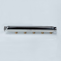 Коллектор из нерж. стали, с м-о расст вых. 100мм, 1 1/2"х 7 вых. 3/4" нар.р.(нов)