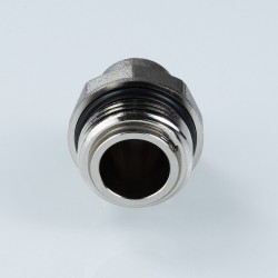 Отвод коллекторный с вращающимся штуцером 3/4"х1/2" нар.-вн.