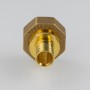 Соединитель надвижной с накидной гайкой под ""евроконус"" 3/4""( Eurokonus)x20(2,8)