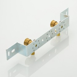 Пластина монтажная с водорозетками 16(2,2) х 1/2"