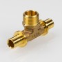 Тройник надвижной с переходом на нар.р. 20(2,8) х 1/2" х 20(2,8)