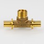 Тройник надвижной с переходом на нар.р. 20(2,8) х 1/2" х 20(2,8)