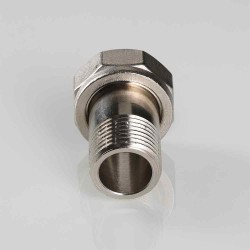 Полусгон прямой с накидной гайкой, 1 1/4"x1"