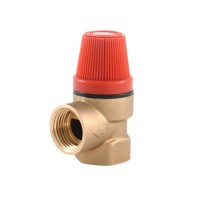 Клапан предохранительный 1/2"ВВ 1,5 бар красный VIEIR