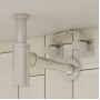 Кран угловой Iddis, с отражателем, 1/2х3/4, кран-букса, ручка-квадрат