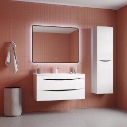 Зеркало с подсветкой, 100 см, Iddis Cloud X