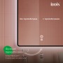 Зеркало с подсветкой, 100 см, Iddis Cloud X