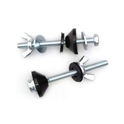 Комплект креплений бачка к унитазу EKO М6х70 нерж. сталь (2шт/уп) 12пр.