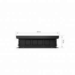 Конвектор внутрипольный Royal Thermo ATRIUM-90/300/1400-DG-U-NA