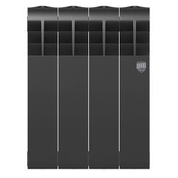 Радиатор биметаллический Royal Thermo Biliner Noir Sable 350 х 87 4 секции