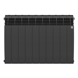 Радиатор биметаллический Royal Thermo BiLiner Noir Sable 500 x 87 10 секций