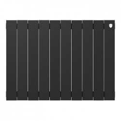 Дизайн-радиатор бимет. Royal Thermo PianoForte Noir Sable 500 x 100 - 10 секц.