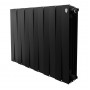 Дизайн-радиатор бимет. Royal Thermo PianoForte Noir Sable 500 x 100 - 12 секц.