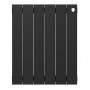 Дизайн-радиатор бимет. Royal Thermo PianoForte Noir Sable 500 x 100 - 6 секц.