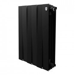 Дизайн-радиатор бимет. Royal Thermo PianoForte Noir Sable 500 x 100 - 6 секц.