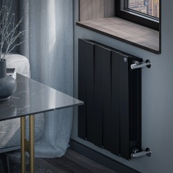 Дизайн-радиатор бимет. Royal Thermo PianoForte Noir Sable 500 x 100 - 6 секц.