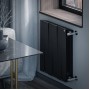 Дизайн-радиатор бимет. Royal Thermo PianoForte Noir Sable 500 x 100 - 6 секц.
