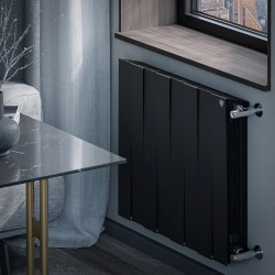 Дизайн-радиатор бимет. Royal Thermo PianoForte Noir Sable 500 x 100 - 8 секц.