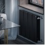 Дизайн-радиатор бимет. Royal Thermo PianoForte Noir Sable 500 x 100 - 8 секц.