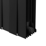 Дизайн-радиатор бимет. Royal Thermo PianoForte Noir Sable 500 x 100 - 12 секц.