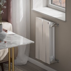 Дизайн-радиатор бимет. Royal Thermo PianoForte Bianco Traffico 500 x 100 - 4 секц.