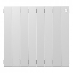 Дизайн-радиатор бимет. Royal Thermo PianoForte Bianco Traffico 500 x 100- 8 секц.