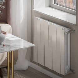Дизайн-радиатор бимет. Royal Thermo PianoForte Bianco Traffico 500 x 100- 8 секц.