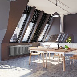 Радиатор панельный Royal Thermo COMPACT C21-500-1500 RAL9016
