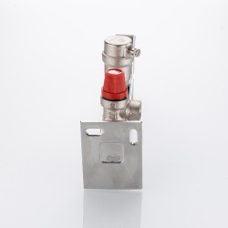 Группа безопасности расшир. бака консольная нержавеющая сталь (с манометром 0-4 бар)